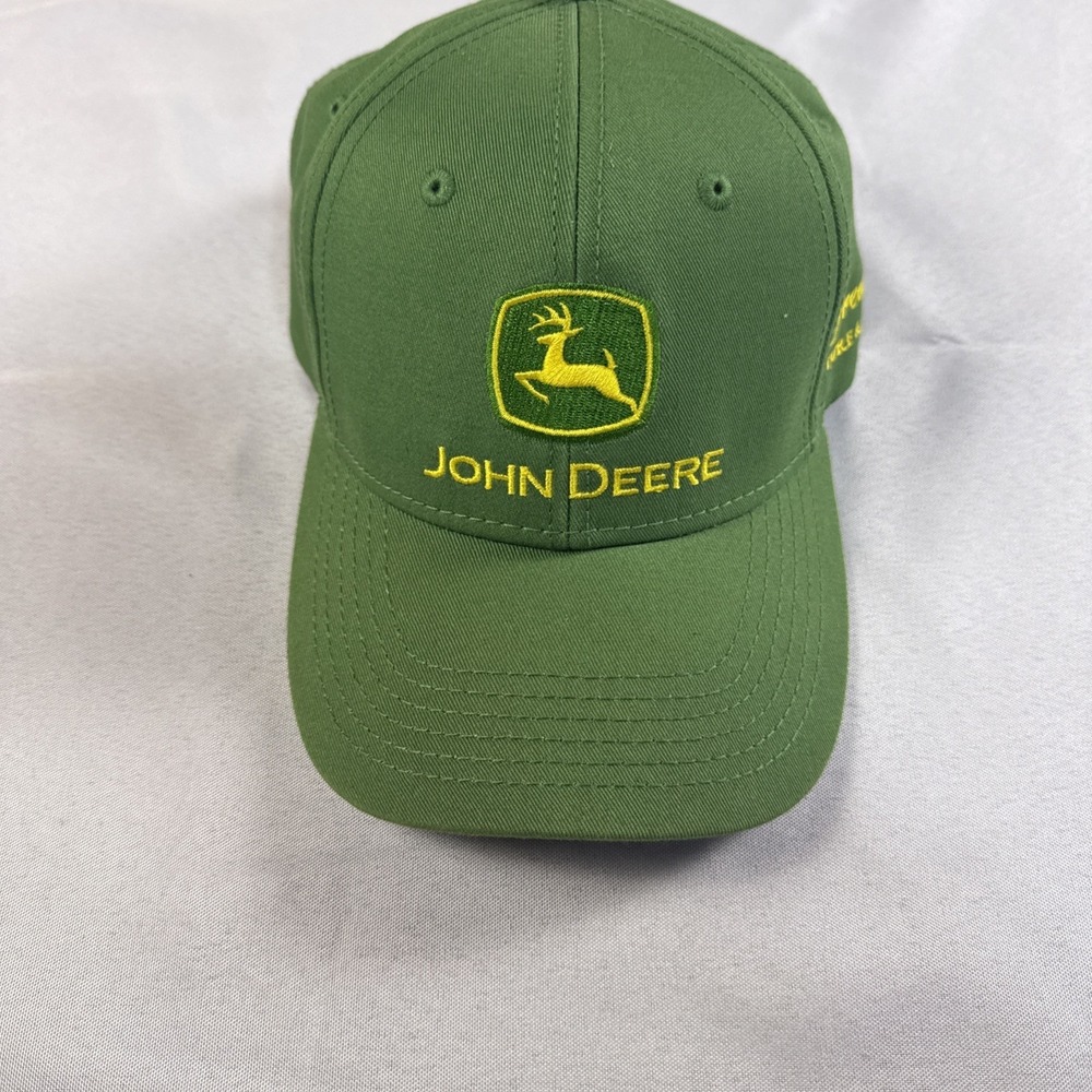 John Deere Adjustable Cap "Greenville Turf &Tractor"